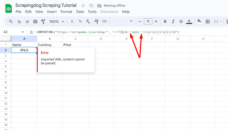 How To Extract Data from Websites to Google Sheets