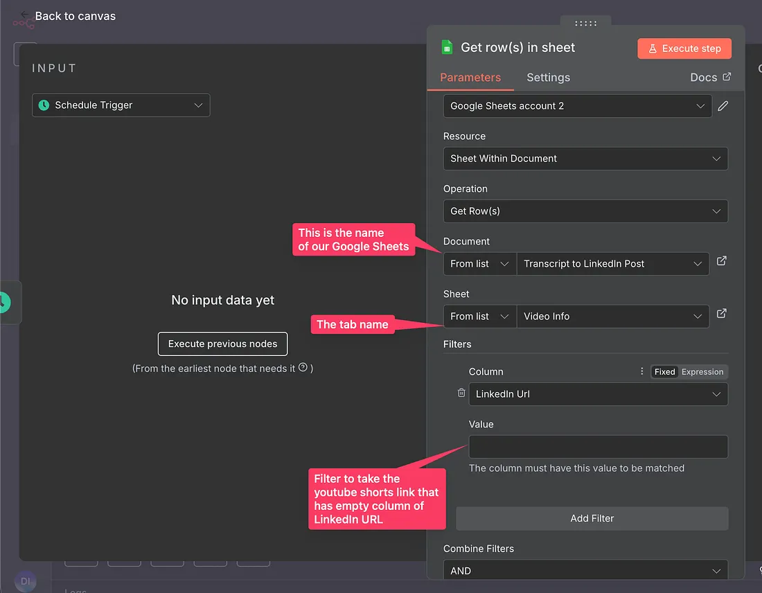 node configuration
