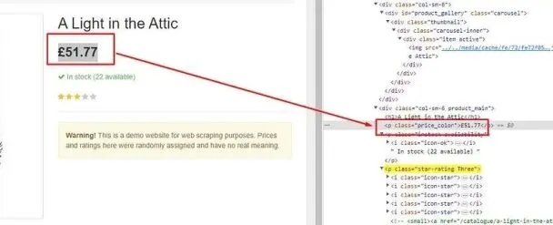 price tag